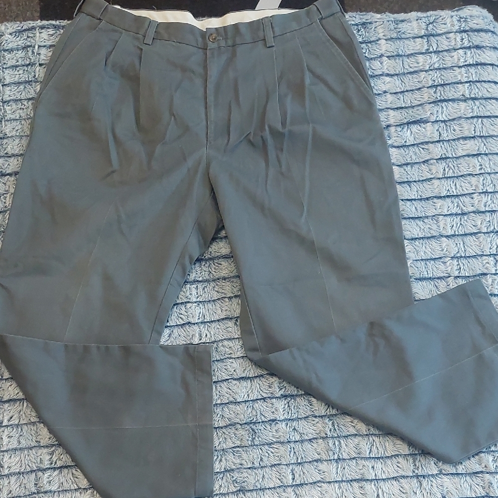HAGGAR Men's Gray Pants 38X30